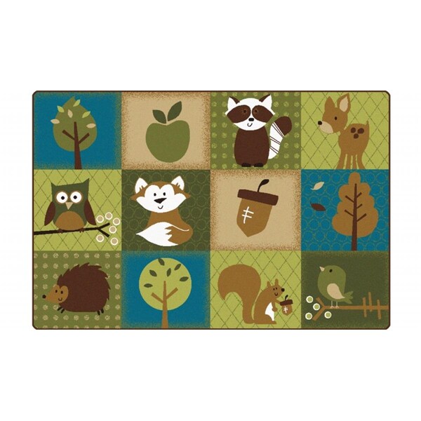 Carpets For Kids Natures Friends Toddler Rug 22726 - main